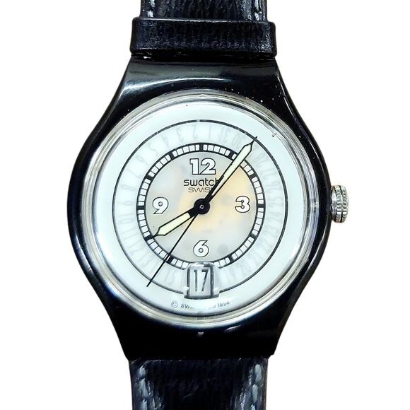 Swatch Watch Lapillo SAB400 1994 Automatic For Parts Only Does Not Work - Picture 1 of 3
